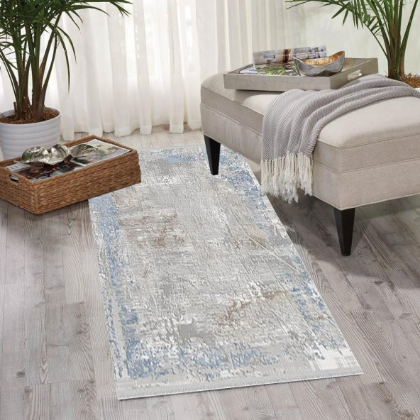 Halı Home Halı Greys Koleksiyonu 15604 Gri Saçaklı Halı - 3