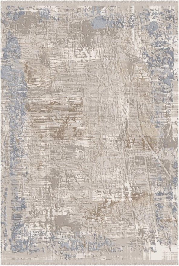 Halı Home Halı Greys Koleksiyonu 15604 Gri Saçaklı Halı - 4