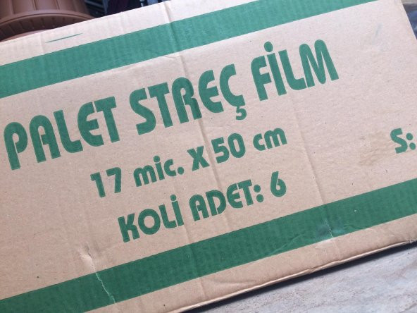 1 Koli 6 Adet Streç Film 17 Mikron 50 cm Palet Streç - 3