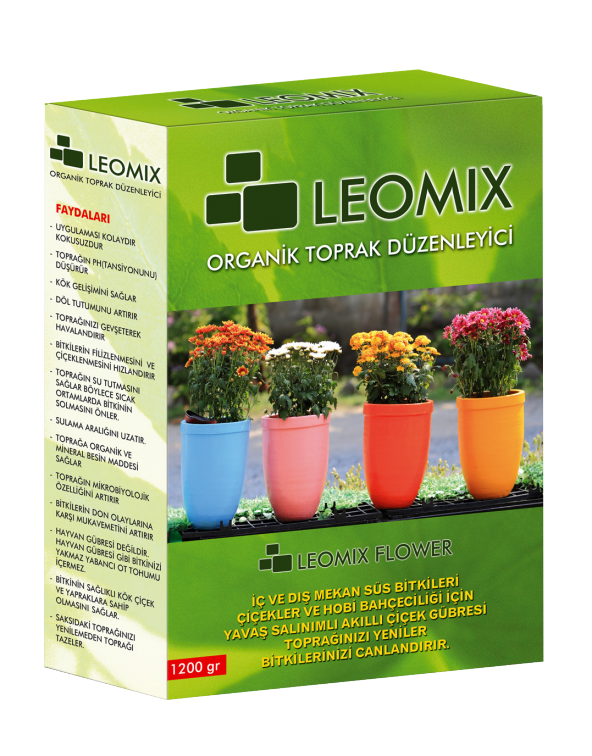 Leomix Organik Toprak Düzenleyici 1200 Gr