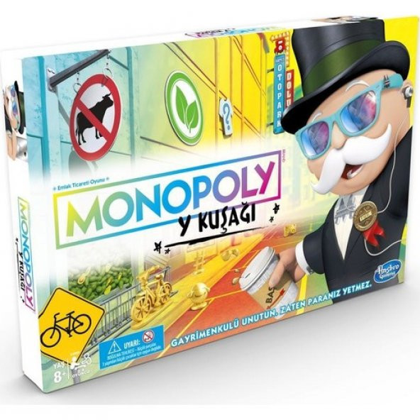 Monopoly Y Kuşağı Lisanslı Orijinal Ürün E4989