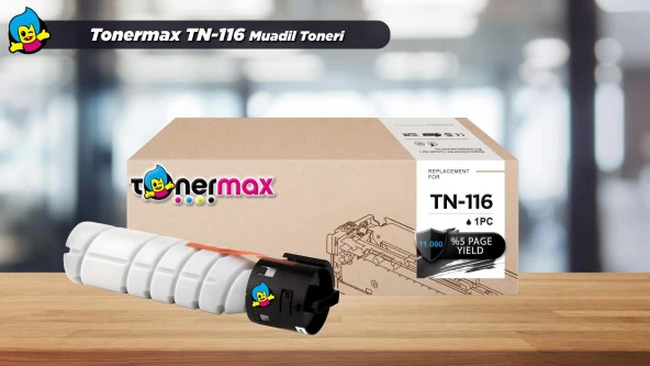 Konica Minolta TN116/TN117/TN118/TN119 BizHub 184 Muadil Toneri - 6