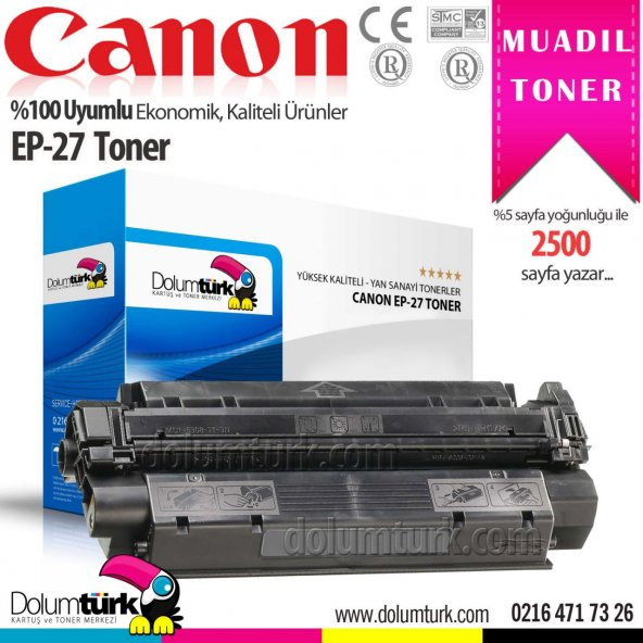 Canon EP-27 Muadil Toner