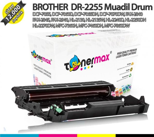 Brother DR-2255 Drum ünitesi / Brother HL-2270DW Muadil Drum Ünitesi - 2