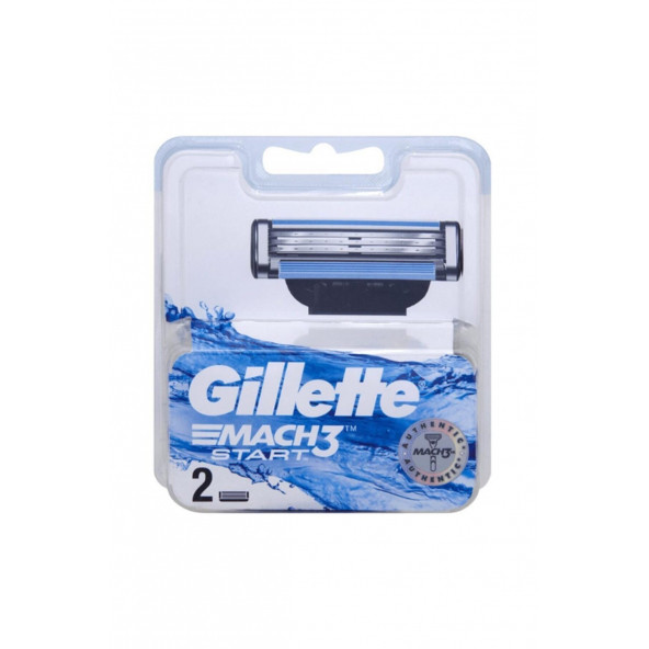 Gillette Mach3 Start Yedek Tıraş 2'li Bıçağı