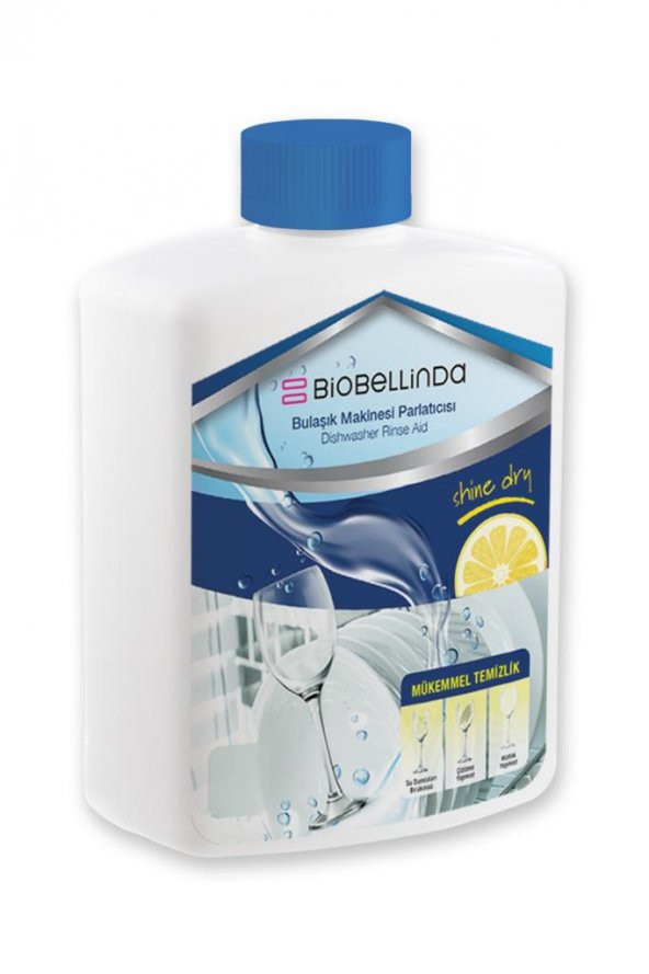 BioBellinda Doğal Limon Yağlı Bulaşık Makinesi Parlatıcısı 450 ml