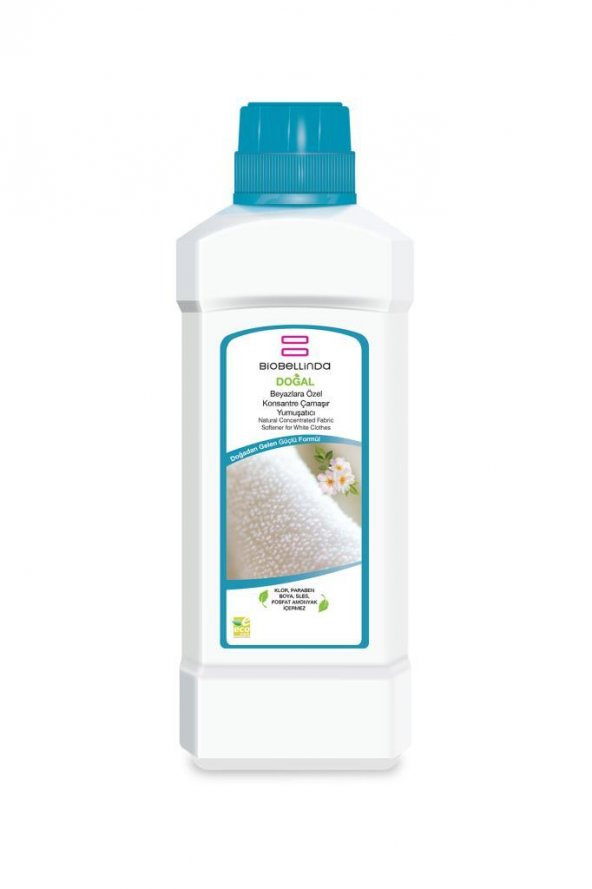 BioBellinda Beyazlara Özel Doğal Konsantre Çamaşır Yumuşatıcı 750 ml