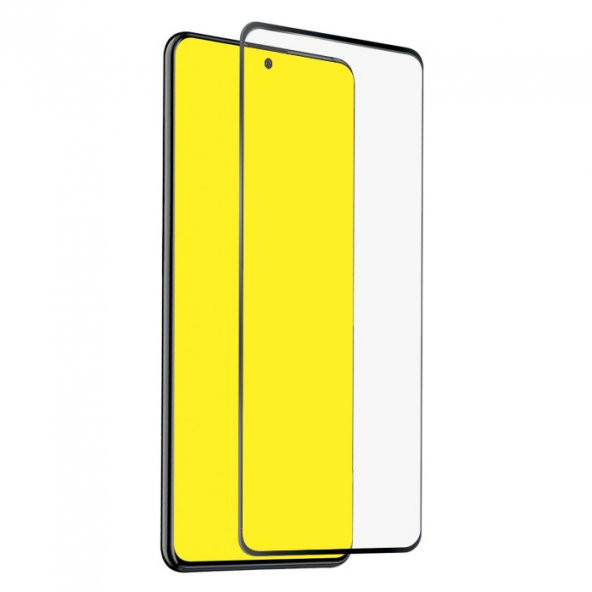 Bufalo Samsung Galaxy A51 Ekran Koruyucu 6D Nano Tam Kaplayan Siyah