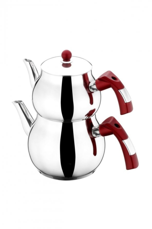 Kütahya Porselen 18 Parça Çelik Çeyiz Seti Mat Elma Şekeri - 5