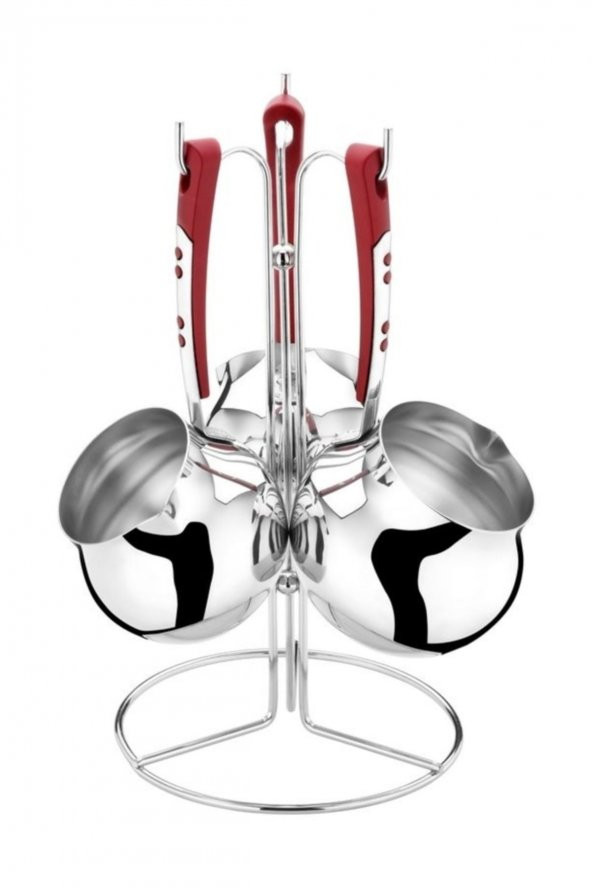 Kütahya Porselen 18 Parça Çelik Çeyiz Seti Mat Elma Şekeri - 6