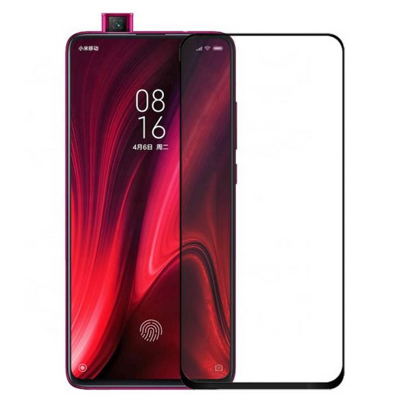 Bufalo Xiaomi Mi 9T Ekran Koruyucu 6D Nano Tam Kaplayan Siyah