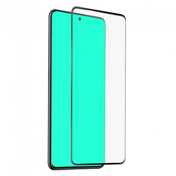 Bufalo Samsung Galaxy A71 Ekran Koruyucu 6D Nano Tam Kaplayan Siyah