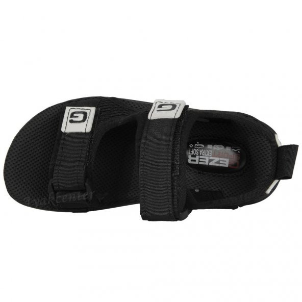 Gezer 00010 Siyah Cırtlı Yazlık Erkek Çocuk Sandalet Ayakkabı - 2