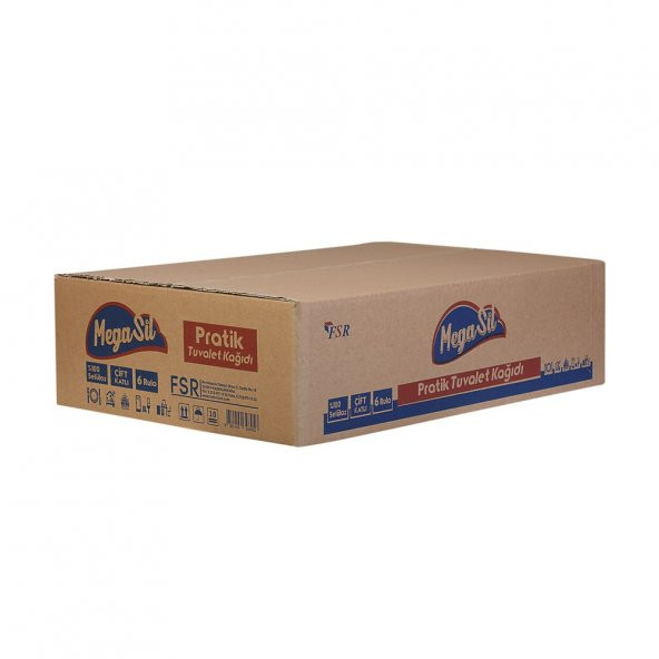 Megasil İçten Çekmeli Pratik Tuvalet Kağıdı 5.1kg 17gr 6 Adet - 3
