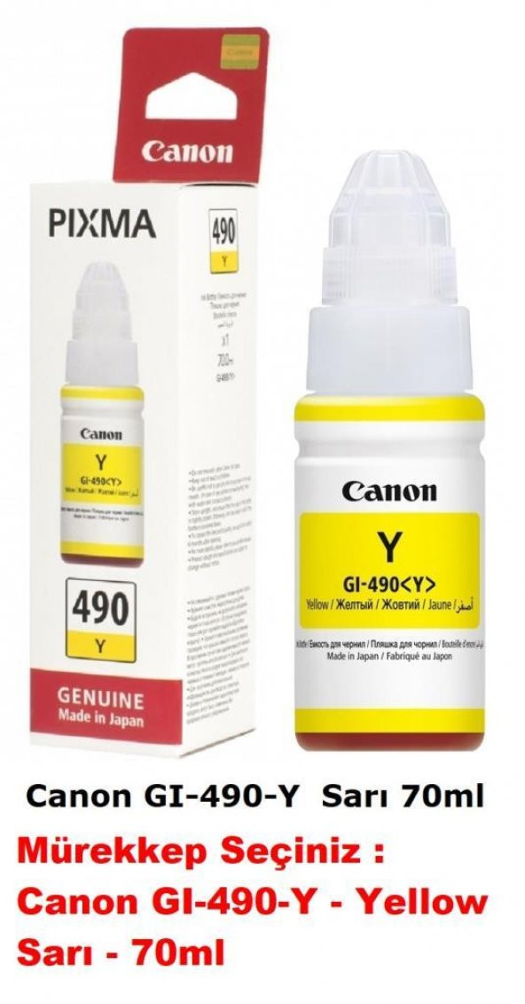 Canon Pixma G1411 Tanklı Yazıcı Orjinal Kutulu Mürekkep Seçenekli - 5