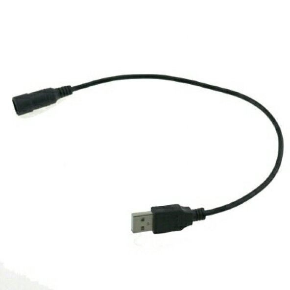 USB Uzatma Kablosu (DC + USB Uçlar) Far bağlantı Çevirici 8,4 V