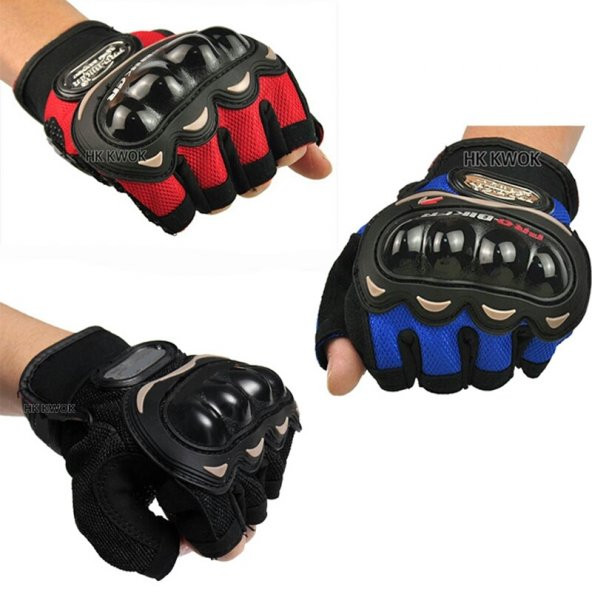 Probiker Yarım Parmak Eldiven Bisiklet Motosiklet Pro-Biker - 6