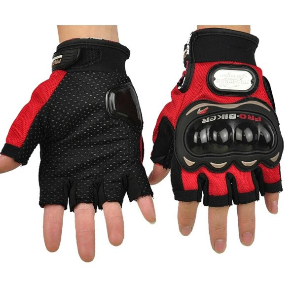 Probiker Yarım Parmak Eldiven Bisiklet Motosiklet Pro-Biker - 7