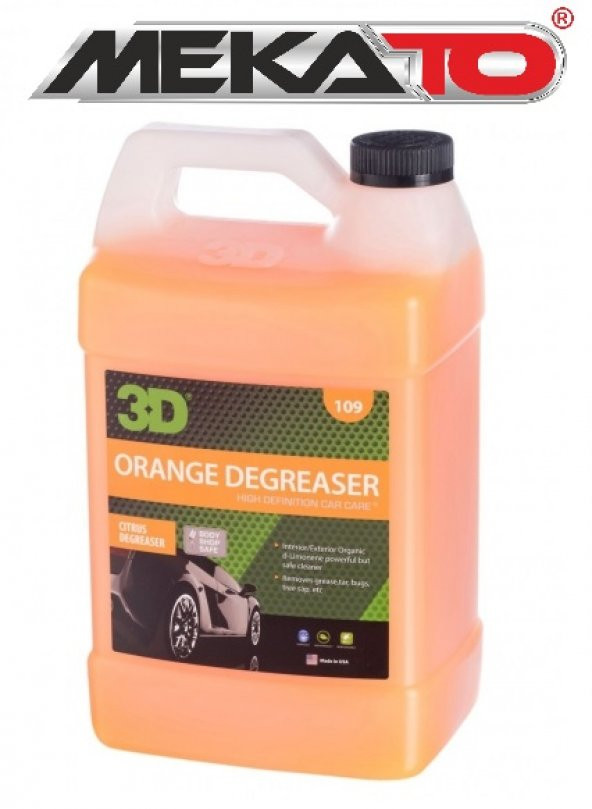 3D Orange Citrus Degreaser - 109 AGRESİF genel temizlik