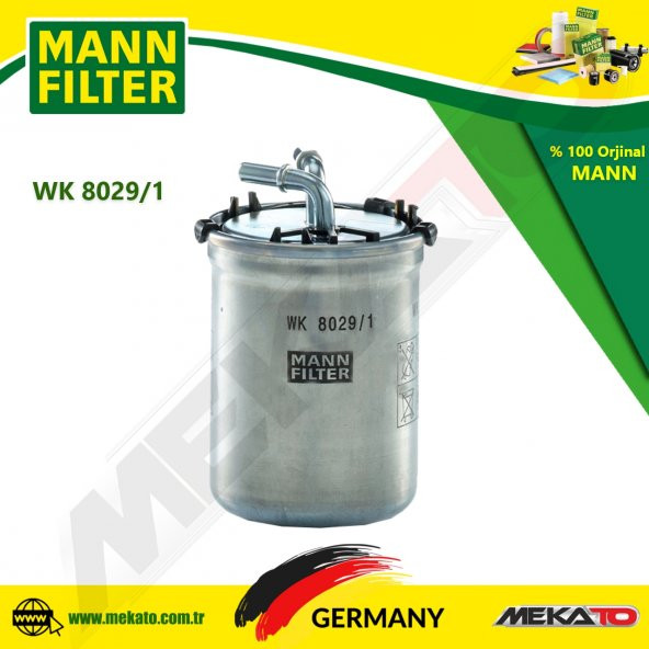 MANN WK 8029/1 YAKIT FİLTRESİ - 1