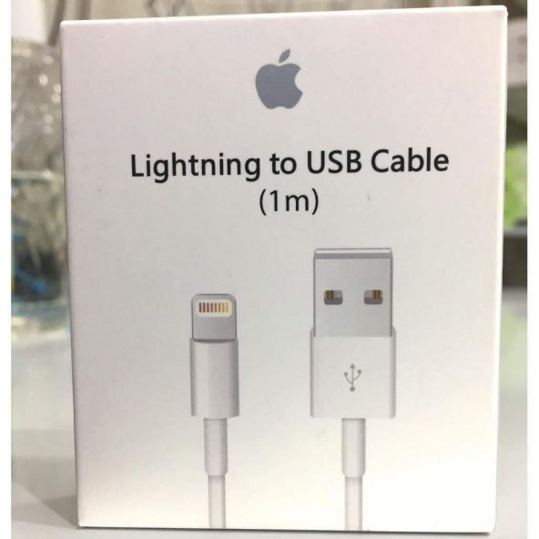 Apple iPhone Lightning Usb Şarj Data Kablosu ve Adaptör Başlık İkili Set - 7