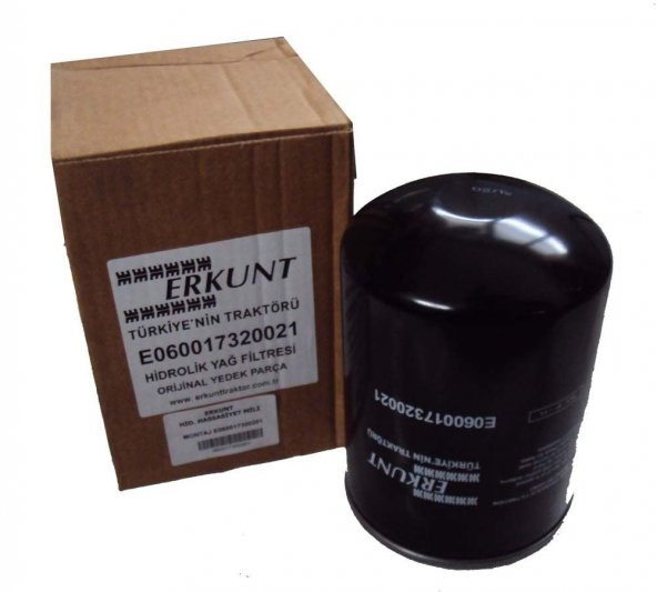 E060017320021 ERKUNT TRAKTÖR HİDROLİK FİLTRESİ - ERKUNT E060017320021 - 1