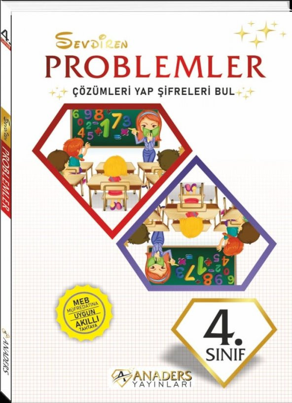 ANADERS YAYINLARI 4.SINIF PROBLEM KİTABI - 1