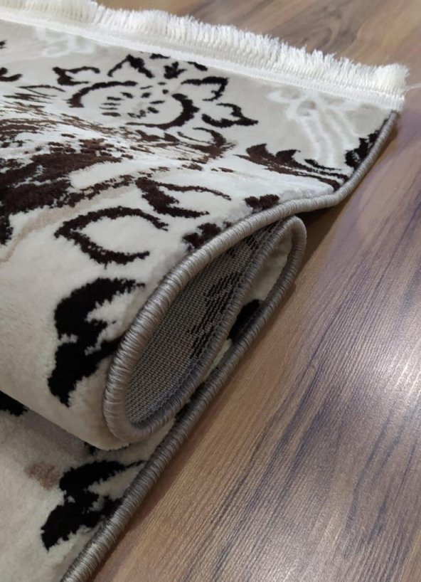 Halı Home Halı Fix Koleksiyonu EV015 Bej Multi Saçaklı Halı - 3