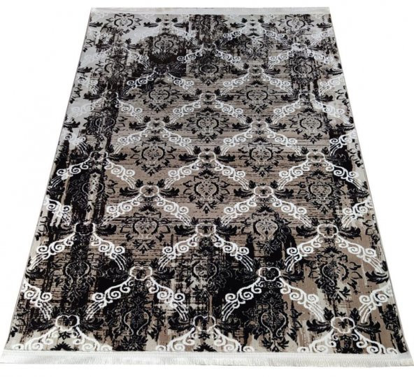 Halı Home Halı Fix Koleksiyonu EV015 Bej Multi Saçaklı Halı - 5