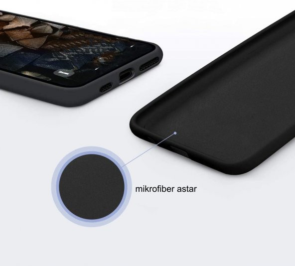 iPhone 11 Pro Nano Silikon Kılıf Siyah - 4