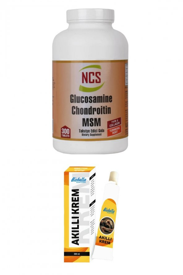 Ncs Glucosamine Chondroitin MSM TYPE II Collagen Turmeric 300 Tablet