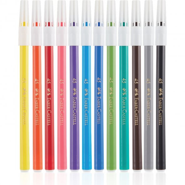 Faber Castell Keçeli Kalem 12 li - 2
