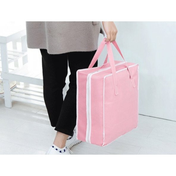 Shoe Tote Ayakkabı SAKLAMA ve TAŞIMA Çantası (Pembe) - 2