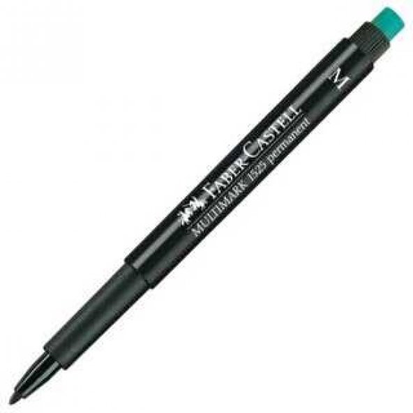Faber-Castell Permanent M Siyah Asetat Kalemi