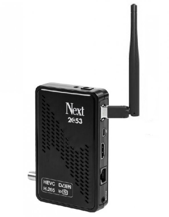 Next 2053 Full Hd Uydu Alıcısı (İnt.Tv ) Youtube Wifi+Ethernet Gi