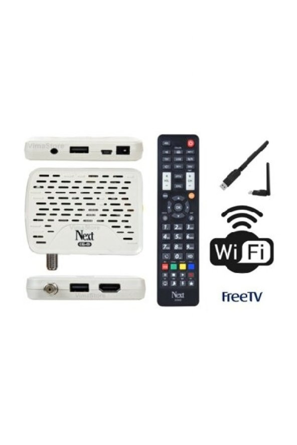 Next 64 Digital Hd Uydu Alıcısı Youtube+İnt Tv+Tkgs Dısplay Gözlü - 3