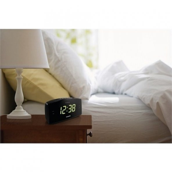 Philips AJ3400/12 Büyük Ekranlı Çift Alarm Saatli Radyo - 3