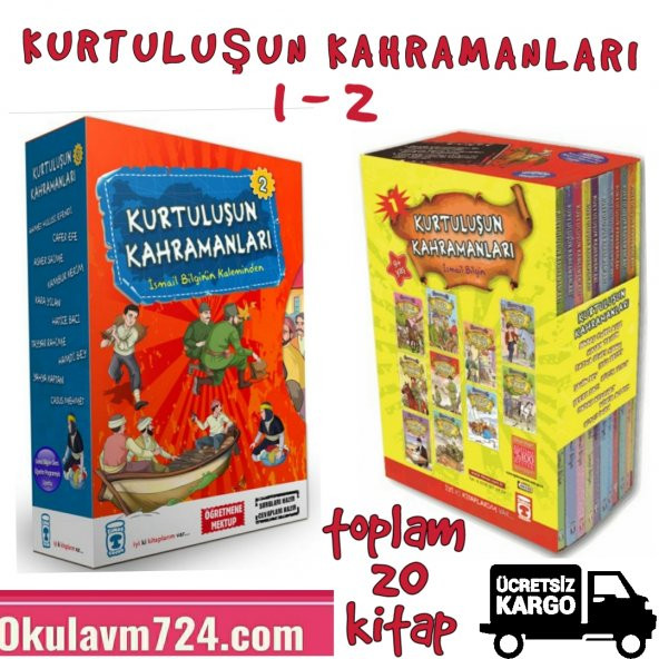 Kurtuluşun Kahramanları 1 2 2 Set Timaş Çocuk Yayınları