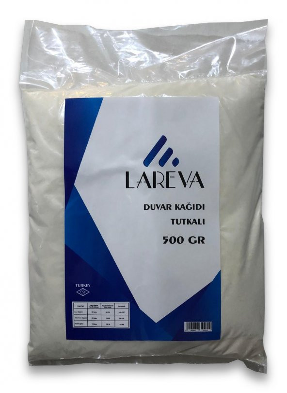 Lareva Duvar Kağıdı Tutkalı Yapıştırıcı İlacı 500 Gr