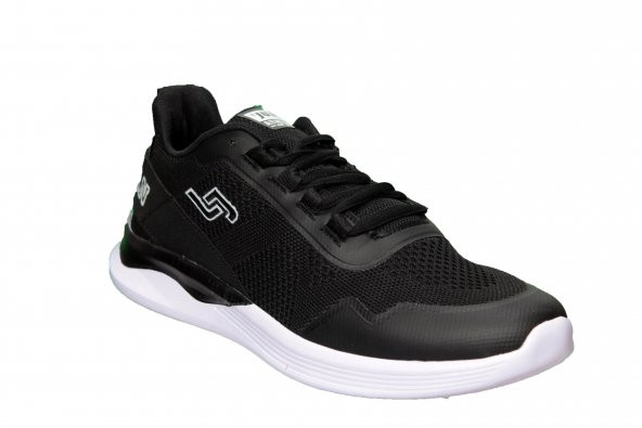 JUMP Erkek Siyah Sneaker Fileli Spor Yürüyüş Ayakkabısı