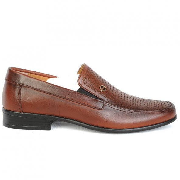 Balayk 1166 Taba 100 Deri Günlük Erkek Klasik Ayakkabı