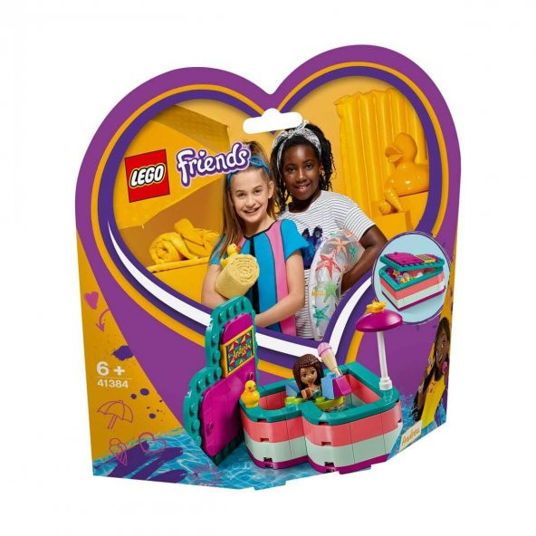 Lego Friends 41384 Andrea'nın Yaz Kalp Kutusu
