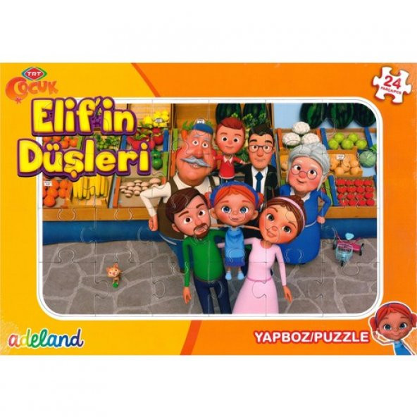 Trt Puzzle Elif İn Düşleri 3 24 Parça - 1
