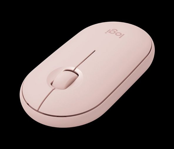 LOGITECH Pebble M350 Kablosuz Optik 1000DPI Kablosuz Rose Mouse 910-005717