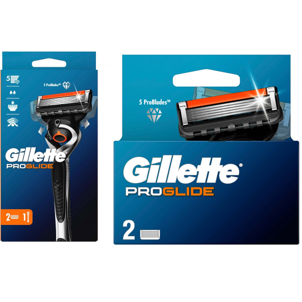 Gillette Fusion ProGlide FlexBall Tıraş Makinesi + 4 Yedek Tıraş Bıçağı