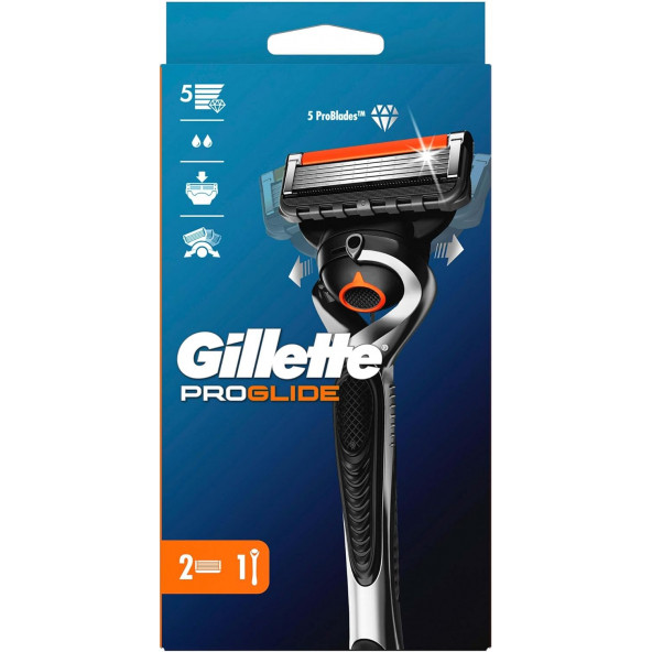 Gillette Fusion ProGlide FlexBall Tıraş Makinesi + 4 Yedek Tıraş Bıçağı - 2