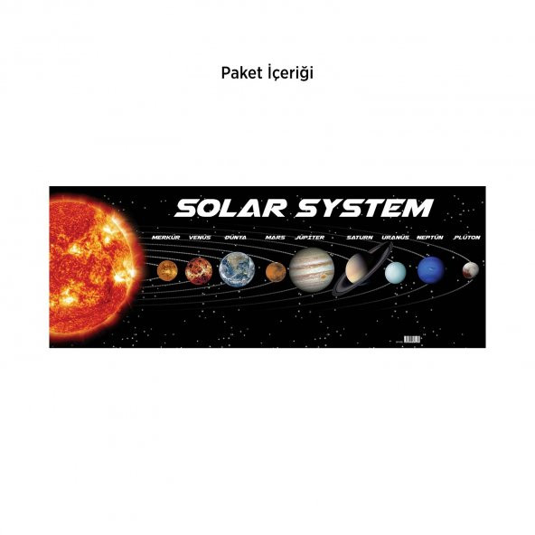 Güneş Sistemi-2 Duvar Sticker - 2