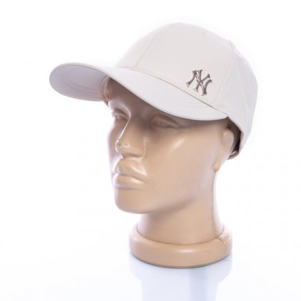 New York Yankees Ny Metal Logolu Beyaz Şapka