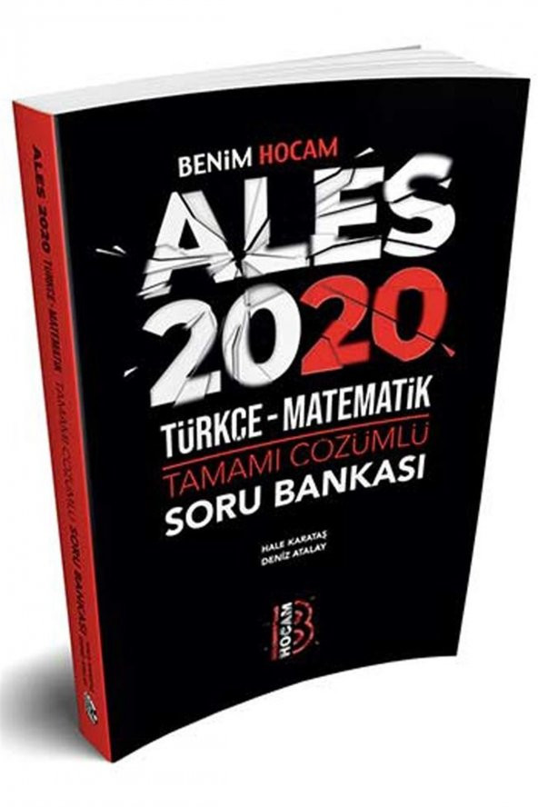 Benim Hocam Yayınları 2020 ALES Türkçe Matematik Tamamı Çözümlü Soru Bankası