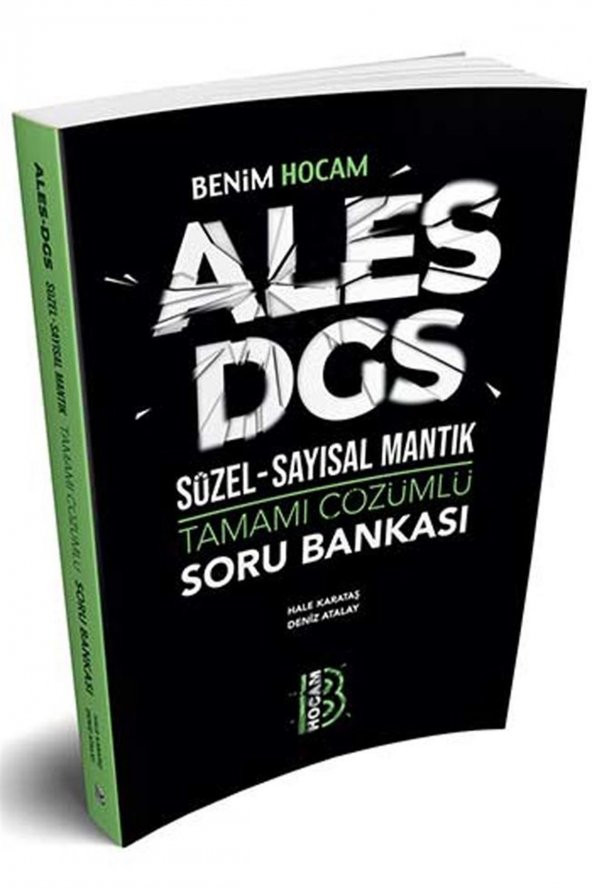 Benim Hocam Yayınları 2020 ALES DGS Sözel Sayısal Mantık Soru Bankası